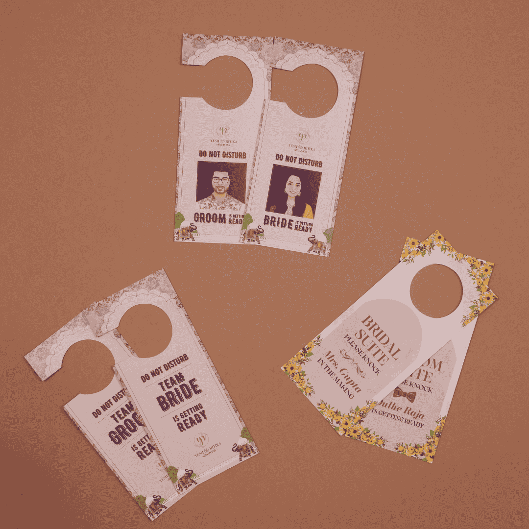 Door Danglers with Caricature