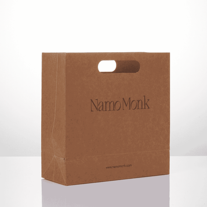 D-Cut Handle Paper Bags with Seal (50 Bags)