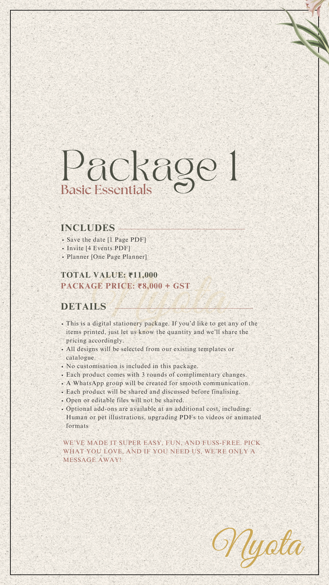 Package 1